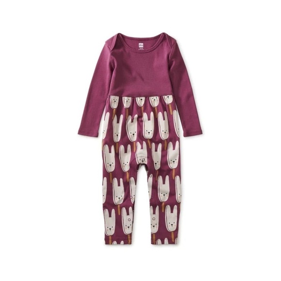 TEA collection Romper - Bunny Pops 9/12m - Picture 1 of 3
